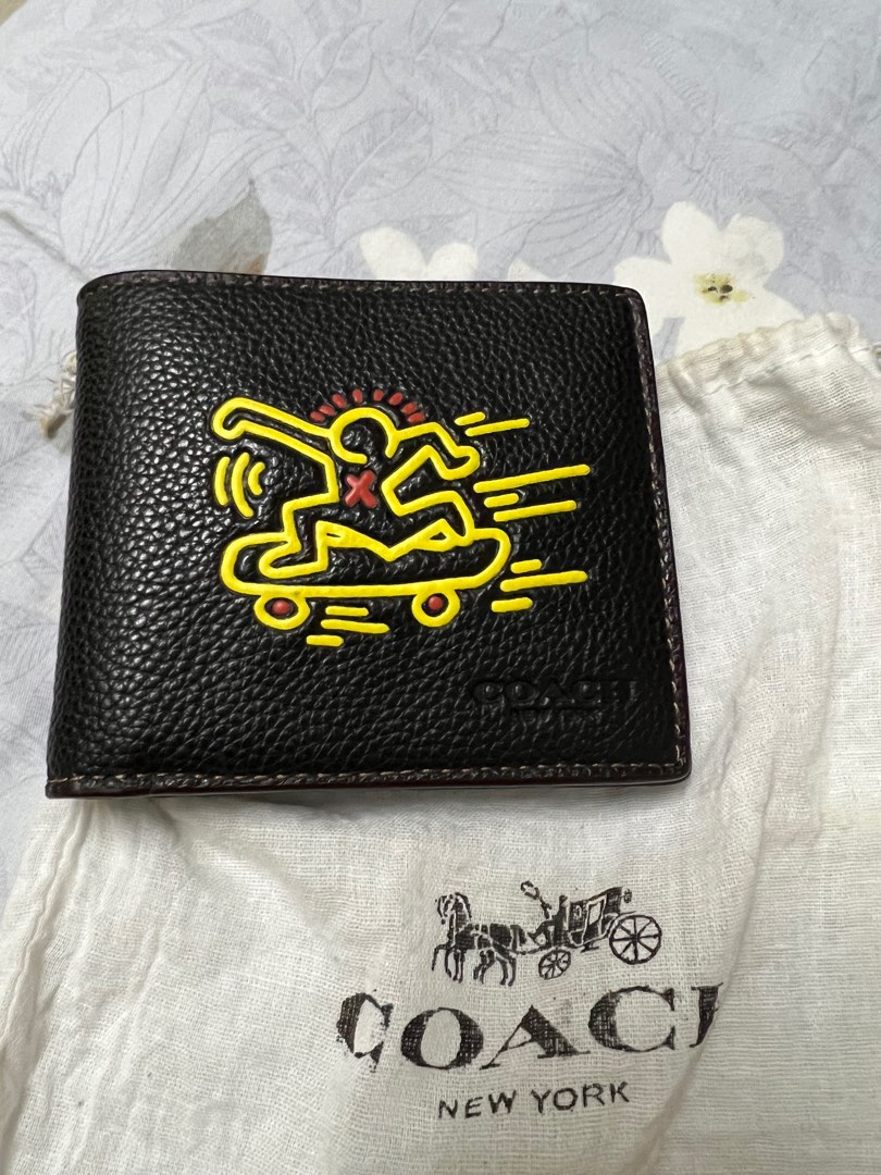 Coach 3 in 1 wallet keith Haring limited edition Men s Fashion