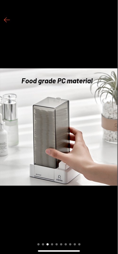 Cotton Pad Dispenser, Beauty & Personal Care, Face, Face Care on Carousell