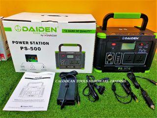 DAIDEN Japan 1000W Portable Powerstation Inverter Generator (PS-500)