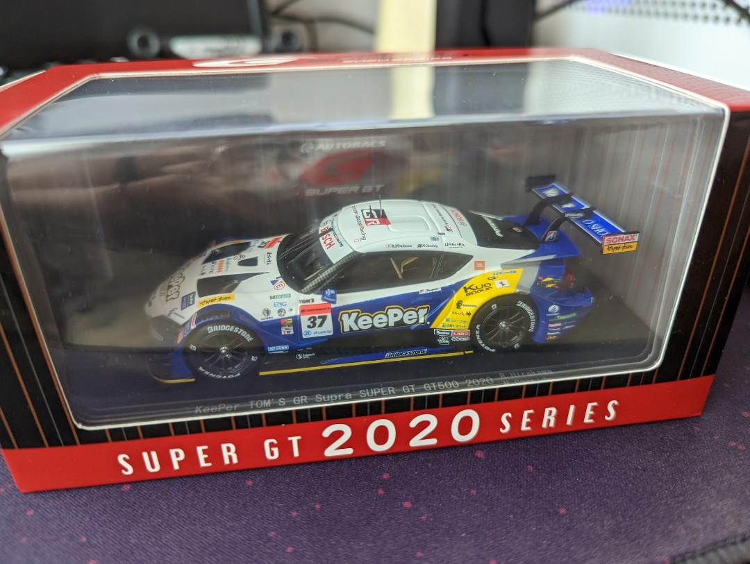 EBBRO SUPER GT 2020 KeePer TOMS GR Supra（最高 1/43