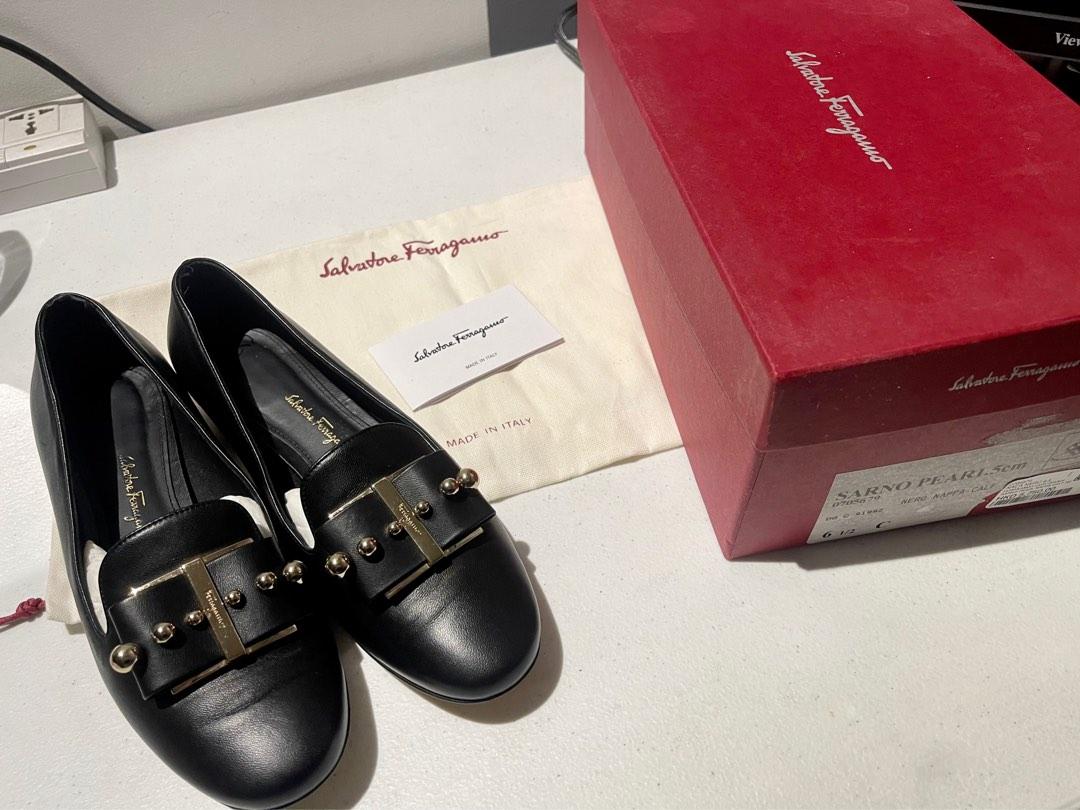 Ferragamo sarno bow loafer shop