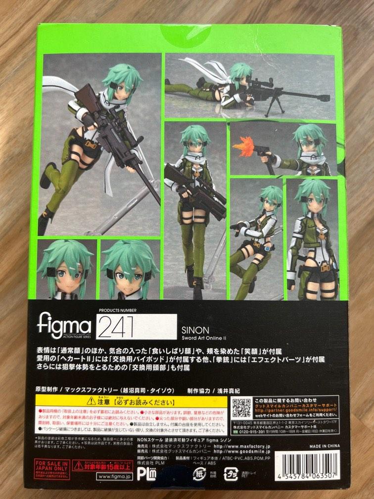 Figma Sinon Sword Art Online II ORIGINAL Max Factory Hobbies Toys