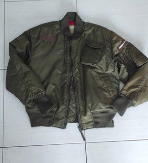 FireFox Bomber Flight Jacket Like New Size M