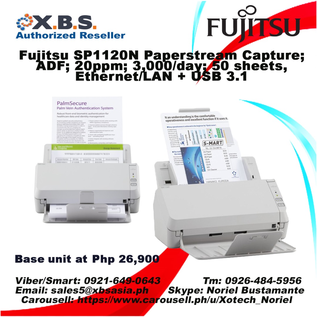 Fujitsu SP1120N, Computers & Tech, Office & Business Technology on ...