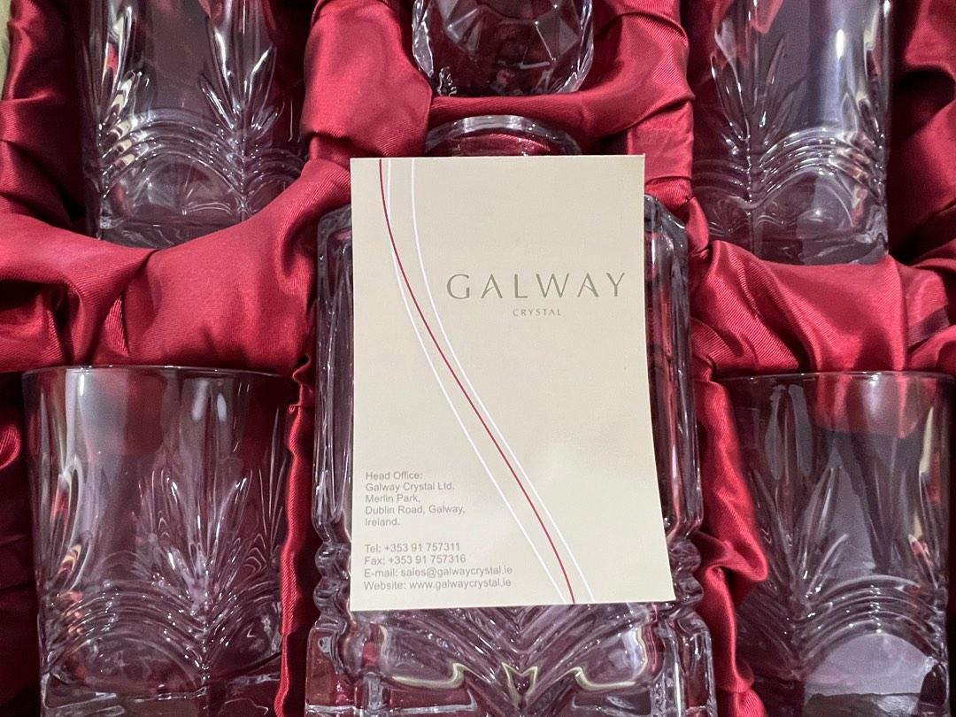 Galway whisky and glasses set, Furniture & Home Living, Kitchenware