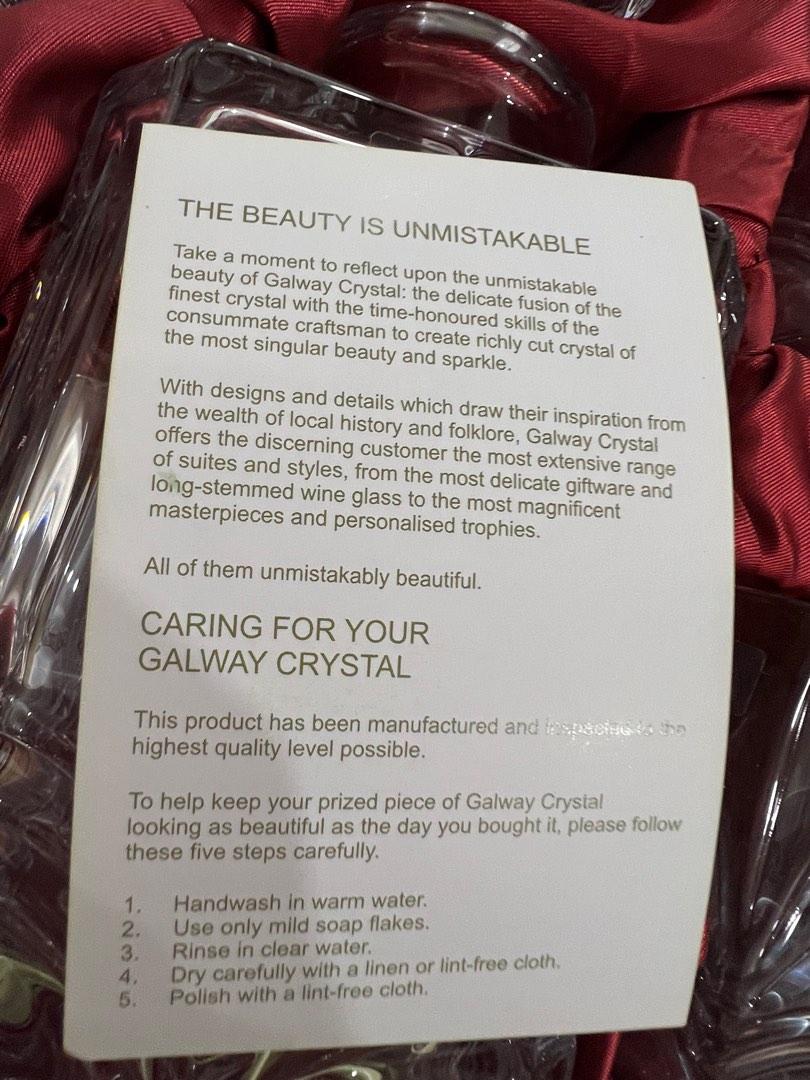 Galway whisky and glasses set, Furniture & Home Living, Kitchenware