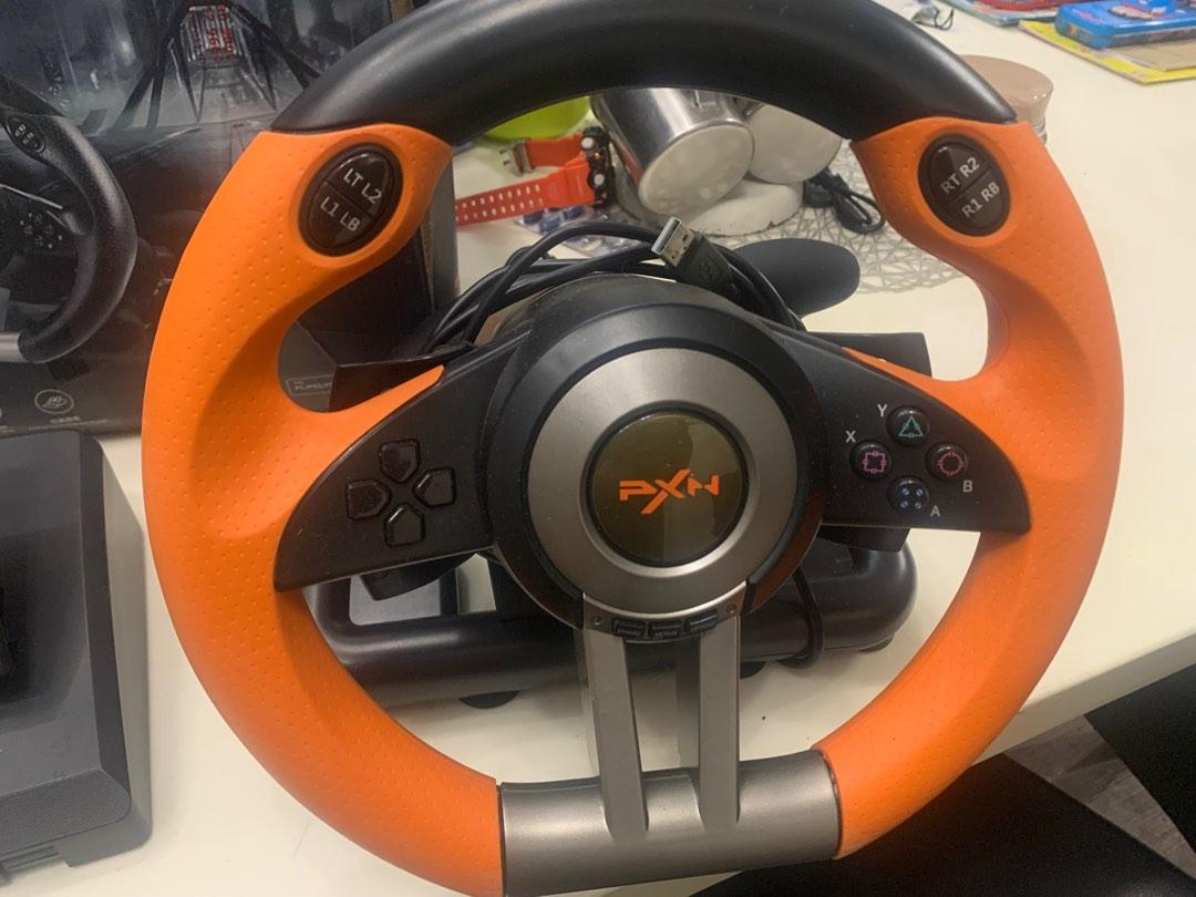 Gaming steering wheel, Video Gaming, Gaming Accessories, Controllers on