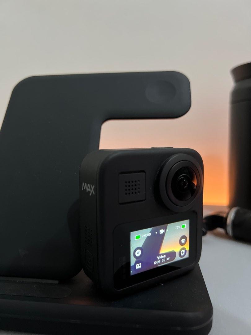 Gopro Max (Category: Cameras) located in Angeles City. Submitted by edelle18 (Listing ID 1189133815, Image 2). Description: For sale Gopro hero max 360 camera with original charger invisible stick issue: tiny 1 line on the screen but doest affect the performance or photo kust on the display .