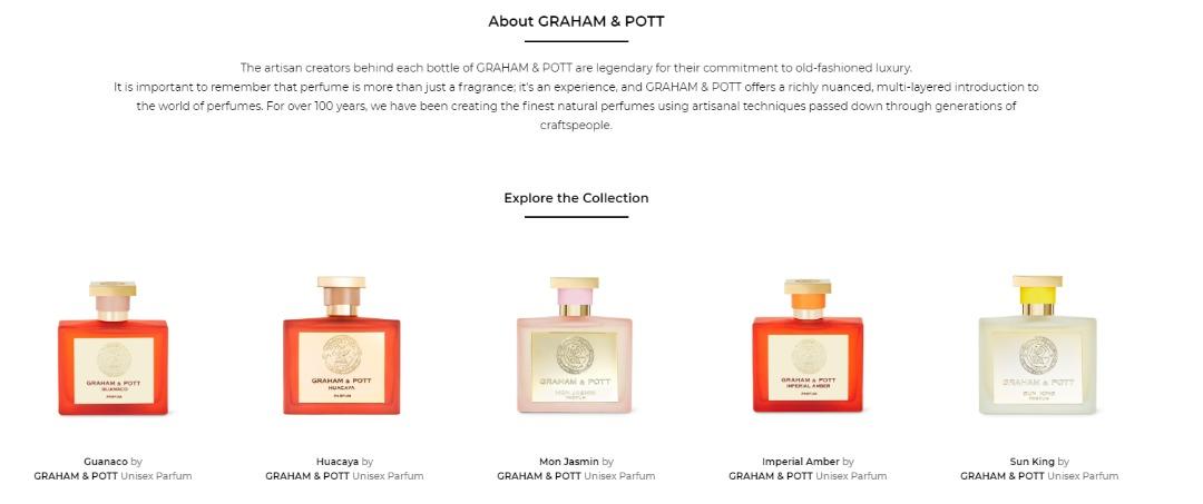 Graham Pott 全網最齊全 Pre Order外國預訂 美容 化妝品 健康及美容 香水 香體噴霧 Carousell