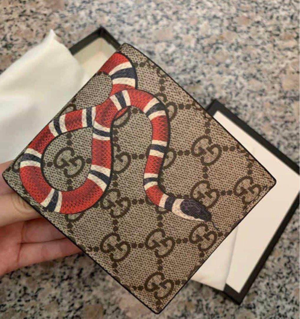 Gucci snake wallet womens top
