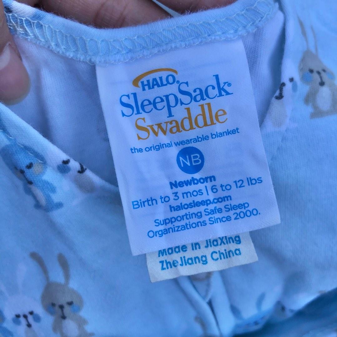 Halo sleepsack swaddle, Babies & Kids, Babies & Kids Fashion on Carousell