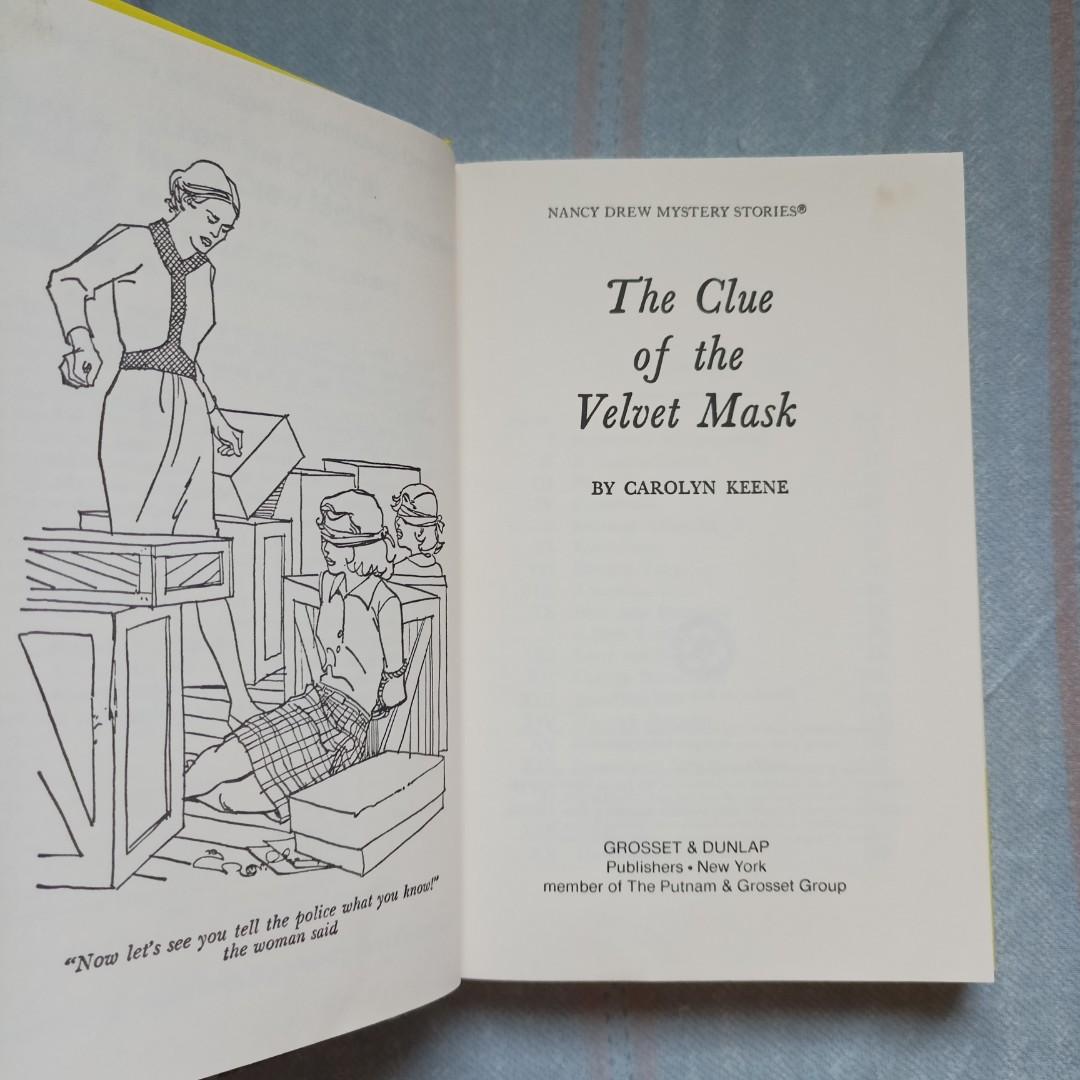NANCY DREW The Clue of the Velvet Mask 30, Hobbies & Toys, Books & Magazines, Fiction & Non