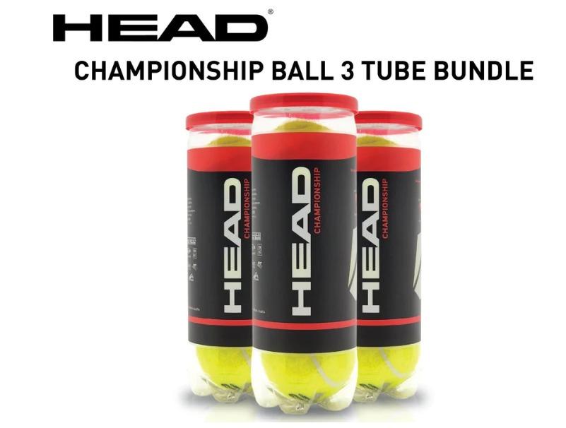 Head championship tennis balls, Sports Equipment, Sports & Games, Racket & Ball Sports on Carousell