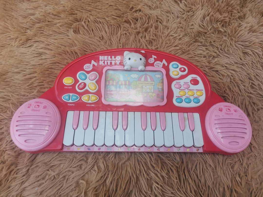 Hello Kitty Piano, Hobbies & Toys, Toys & Games on Carousell