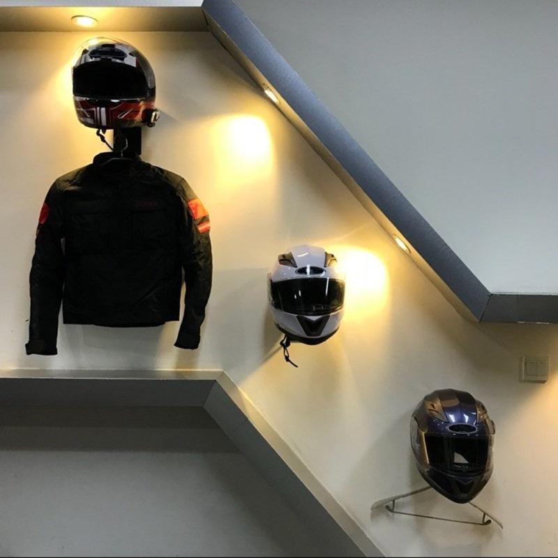 Helmet Rack Display Wall Mount Display Motorcycle Helmet Stand Bikes