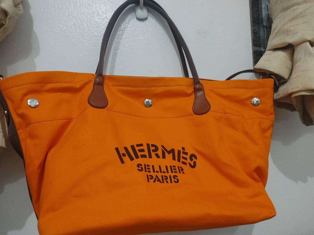 HERMES SELLIER PARIS TWO WAY TOTE BAG, Women's Fashion, Bags & Wallets, Tote  Bags on Carousell