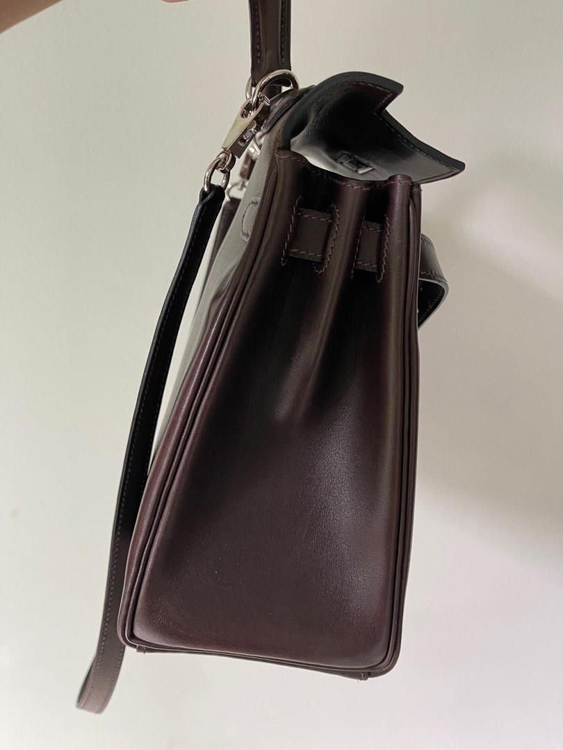 Hermes Kelly 28 ebene, Women's Fashion, Bags & Wallets, Cross-body Bags on  Carousell