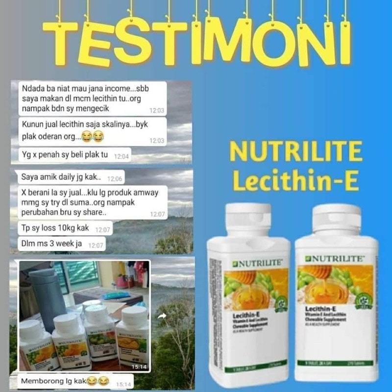 Hilangkan lemak & Kolestrol dlm Badan dgn LecithinE Nutrilite, Health