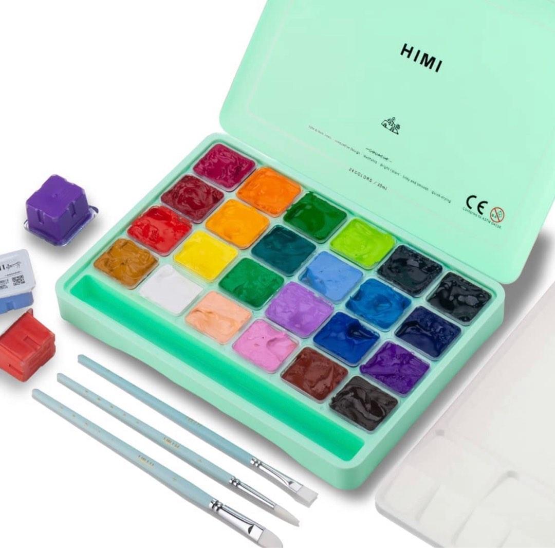 Himi paint set, Hobbies & Toys, Stationery & Craft, Craft Supplies