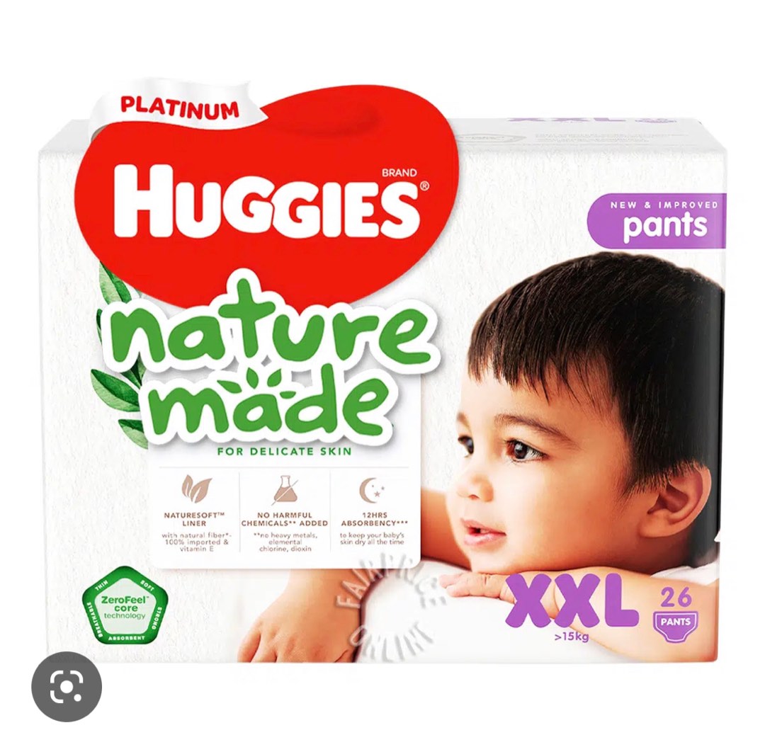 Huggies Platinum XXL, Babies & Kids, Bathing & Changing, Diapers & Baby ...