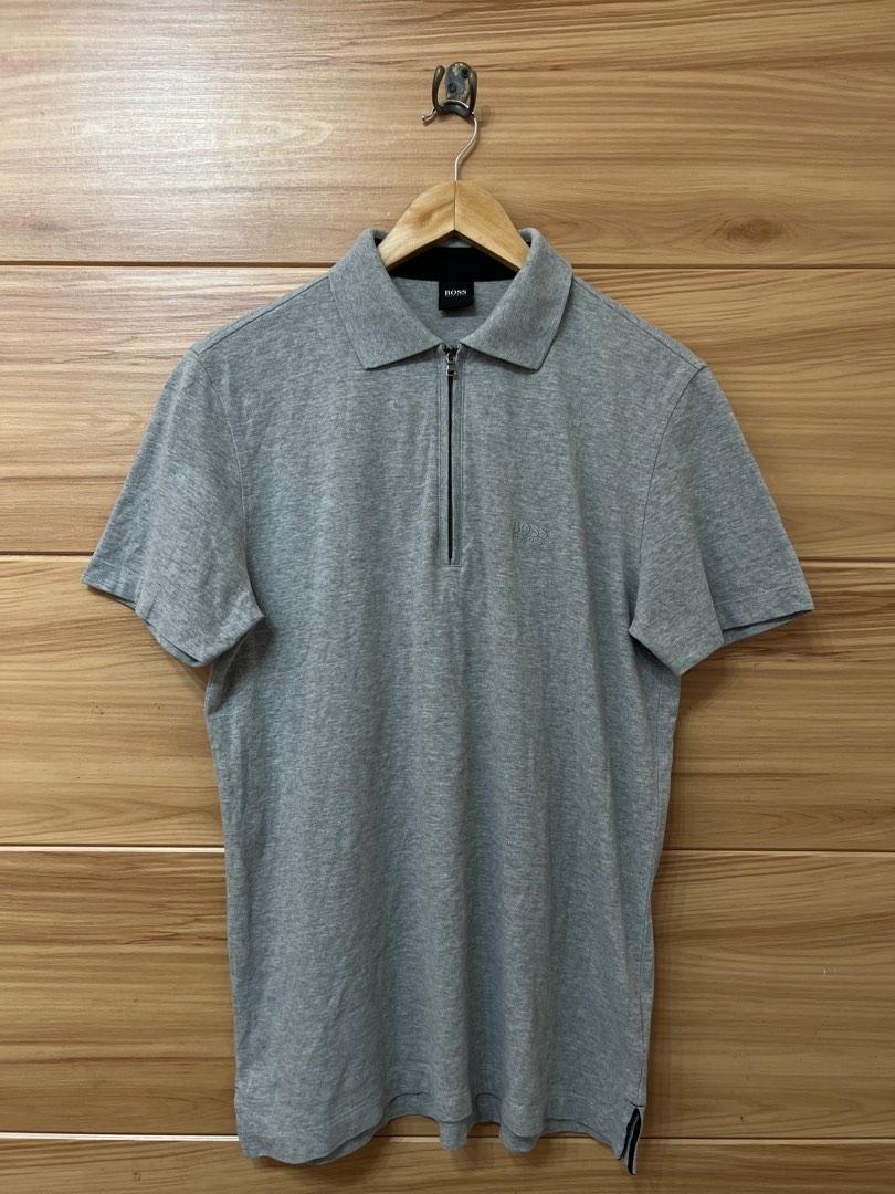 Hugo boss half zip polo on sale