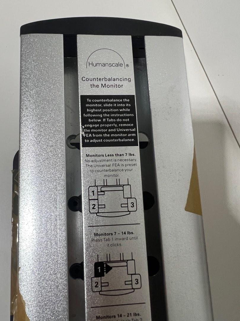 Humanscale Universal Front End Adjuster, Computers & Tech, Parts