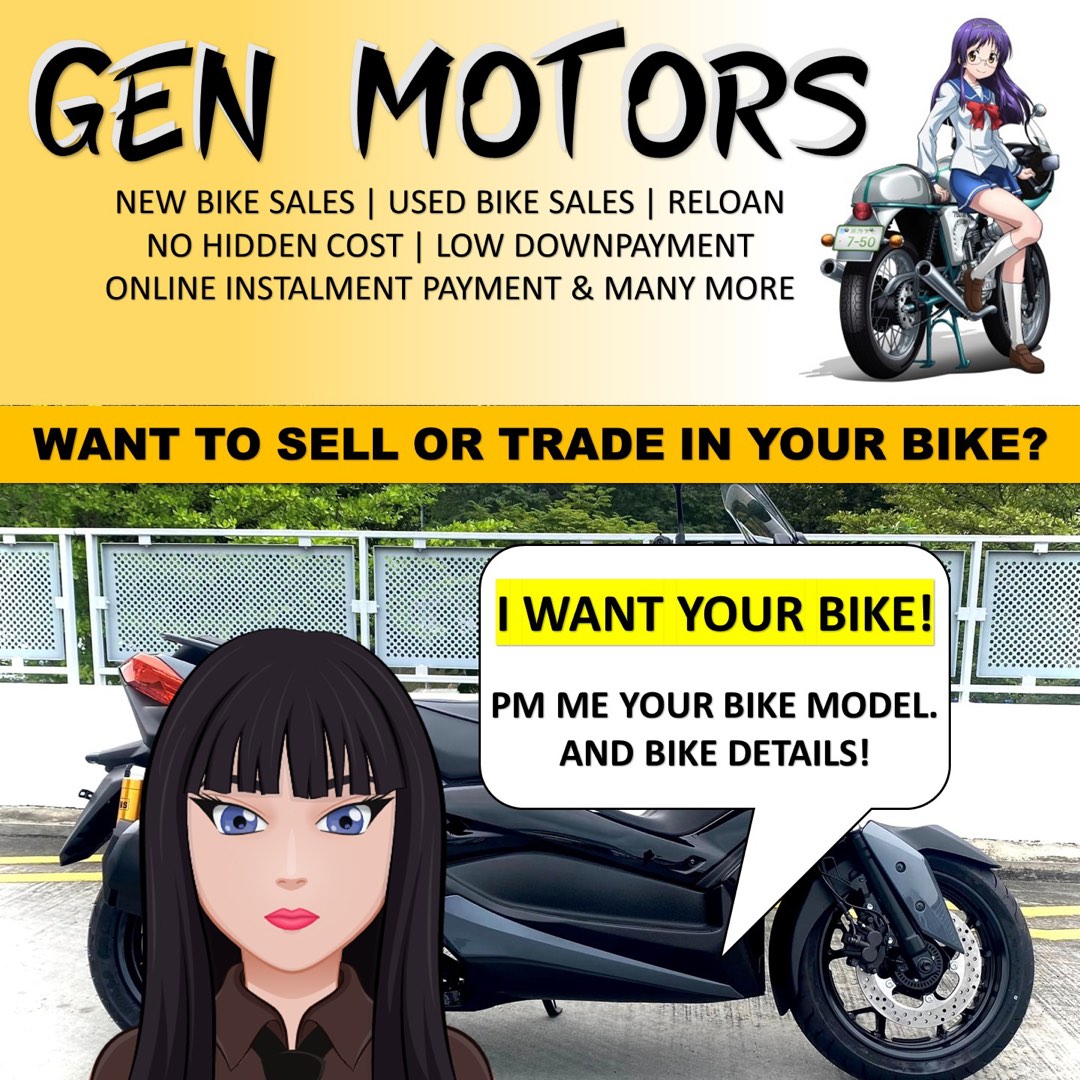 I want your bike! Selling or Trade In Motorcycles