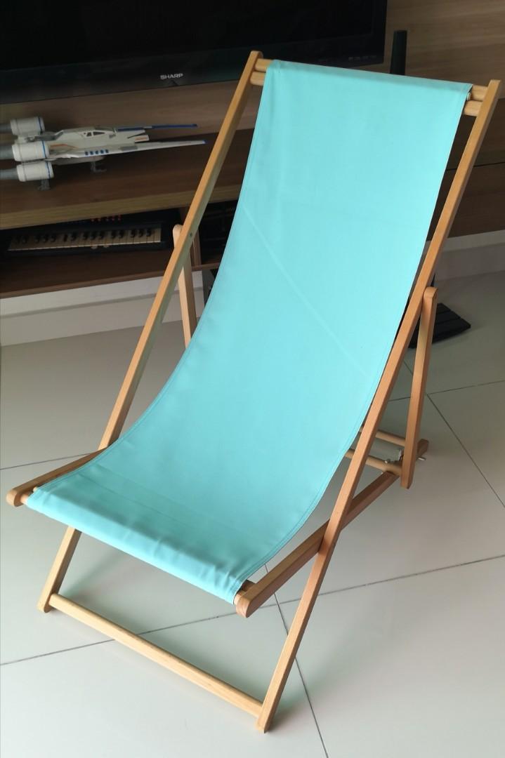 Ikea Beach Chair, Furniture & Home Living, Outdoor Furniture on Carousell