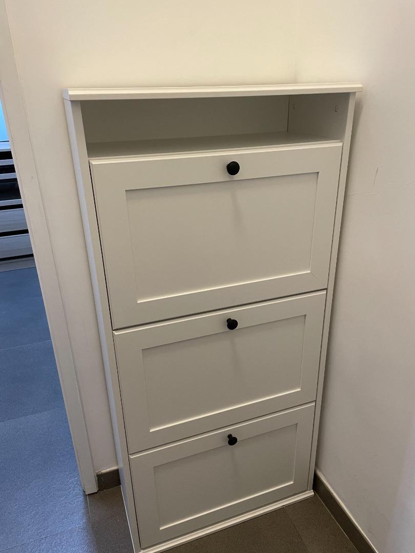 IKEA Brusali Shoe 傢俬＆家居, 傢俬, 書櫃、櫃子及架 Carousell