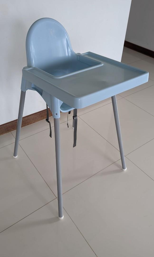 Ikea High Chair with Tray, Babies & Kids, Baby Nursery & Kids Furniture