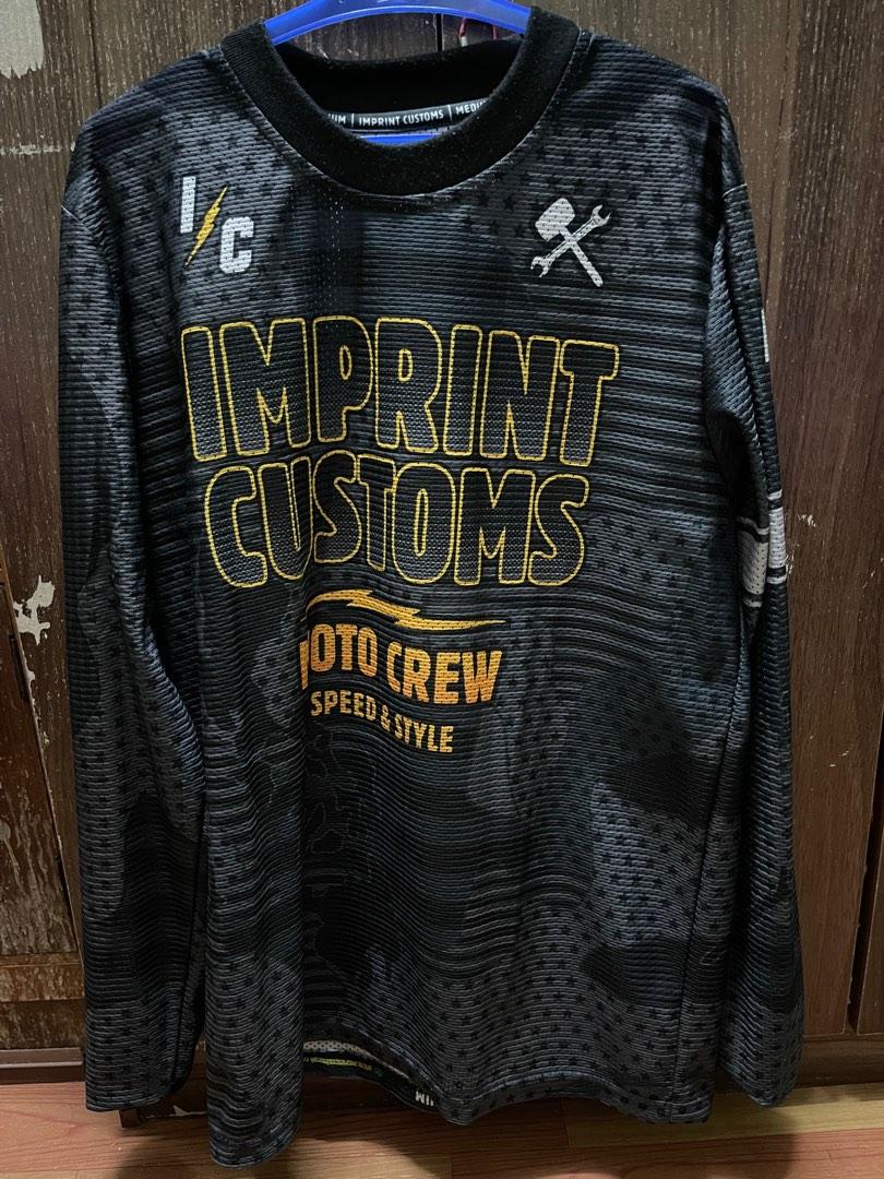 Imprint customs jersey, Men's Fashion, Coats, Jackets and Outerwear on