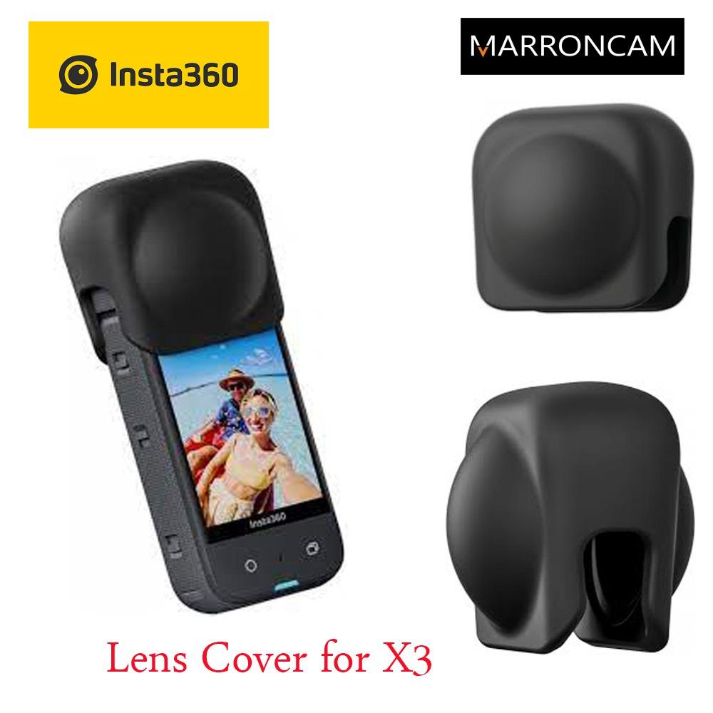 Insta360 X3 Lens Protector, Water-Proof Insta360 X3 Lens Guard Quick-Detach  Shockproof Lens Caps for Insta360 X3