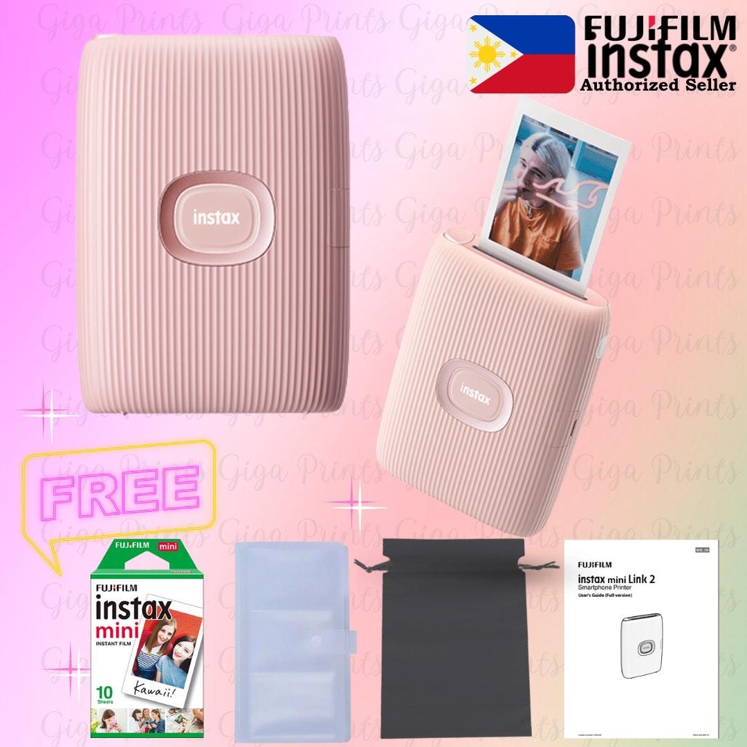 Instax Mini Link 2 Smartphone Printer (Category: Cameras) located in Quezon City. Submitted by bdsdc1998 (Listing ID 1189043765, Image 3). Description: MINILINK 2 Avail Colors: Clay White Space Blue Soft Pink 🔖Price: 7,299 Unit Inclusions: FREE POUCH FREE 120 SLOTS TRANSPARENT ALBUM -Minilink 2 Unit -10 Sheets Plain Film -Usb Cord -Users Manual -Warranty Card . . . . . . . . . . . . . . . . . . . . . . . Loc: Anonas Qc / Project 3 For sameday de
