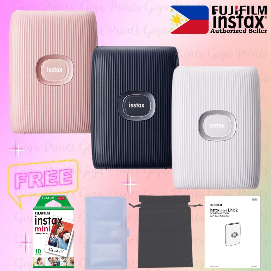 Instax Mini Link 2 Smartphone Printer (Category: Cameras) located in Quezon City. Submitted by bdsdc1998 (Listing ID 1189043765, Image 1). Description: MINILINK 2 Avail Colors: Clay White Space Blue Soft Pink 🔖Price: 7,299 Unit Inclusions: FREE POUCH FREE 120 SLOTS TRANSPARENT ALBUM -Minilink 2 Unit -10 Sheets Plain Film -Usb Cord -Users Manual -Warranty Card . . . . . . . . . . . . . . . . . . . . . . . Loc: Anonas Qc / Project 3 For sameday de