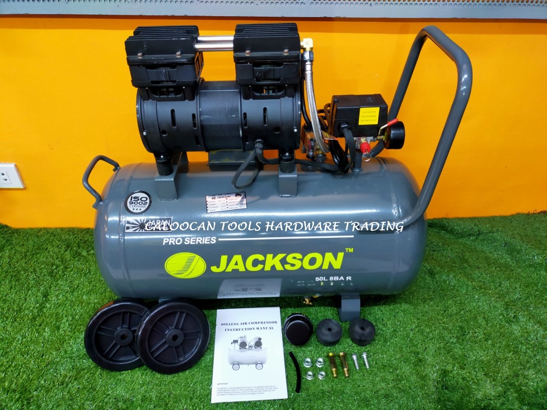 JACKSON 1.5HP Silent Type Oil Free Industrial Air Compressor (JAC1.5HP