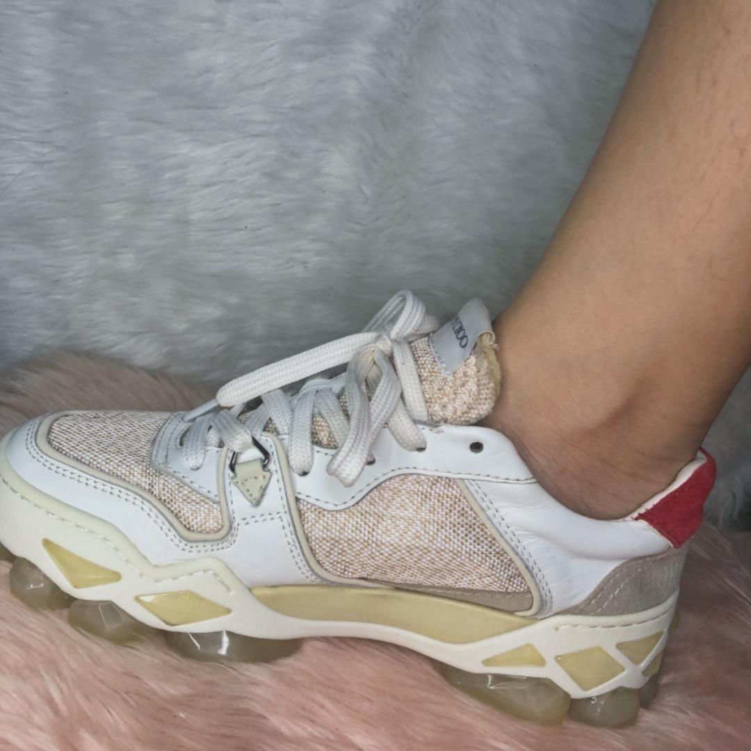 Jimmy Choo Diamond X Trainer, Luxury, Sneakers & Footwear on Carousell