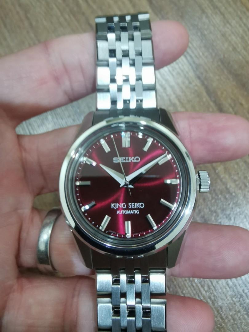 King Seiko Red, Men's Fashion, Watches & Accessories, Watches on Carousell