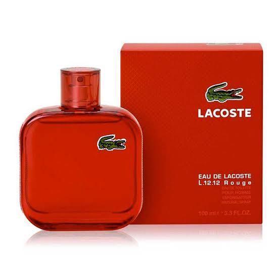 Lacoste Rouge EDT 100ml (Category: Fragrance & Deodorants) located in Makati City. Submitted by bizcartph (Listing ID 1188968544, Image 2). Description: Lacoste Rouge L.12.12 Pour Homme A crowd pleaser. Ginger and black pepper give Eau de Lacoste Red a nice earthy and spicy kick which provide a great richness to what should just be a basic summer/casual fragrance. Description: - High Quality Tester Perfume - Oil based - Sealed box - w/ searchable