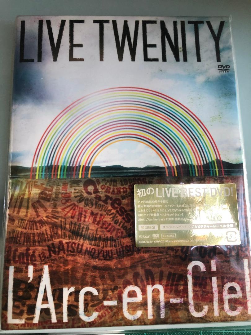 人気スポー新作 L'Arc〜en〜Ciel DVD LIVE TWENITY zppsu.edu.ph