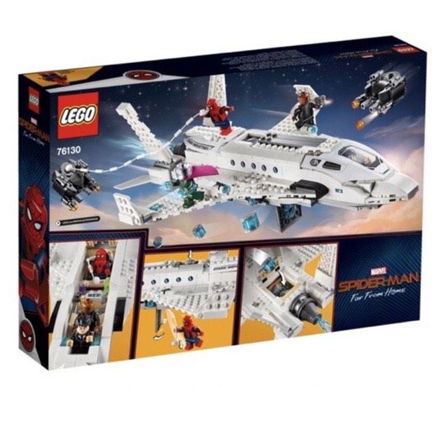 Lego spider man stark jet 2025