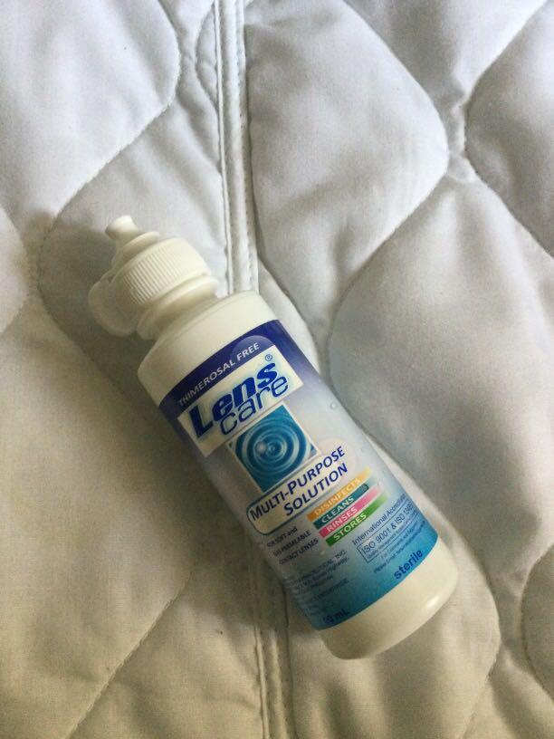 Lens care multi purpose solution contact lens Beauty Personal Care