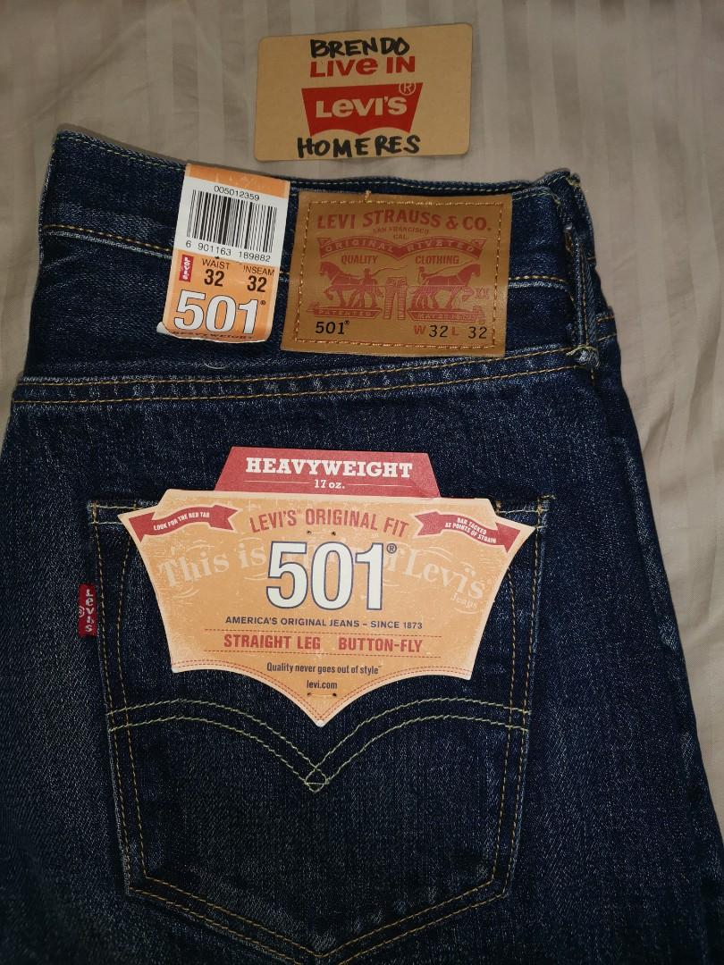 LEVI'S | 501 Heavyweight 17oz. Selvedge Jeans, Men's Fashion, Bottoms, Jeans  on Carousell