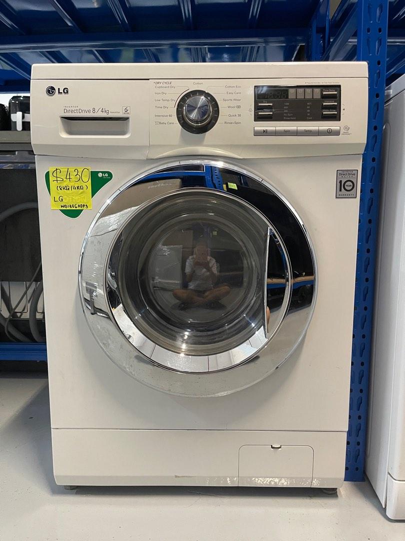 LG 8/4kg, 6 Motion Inverter Direct Drive Washer Dryer WD1486ADP3 Condition 8/10 430 Delivery