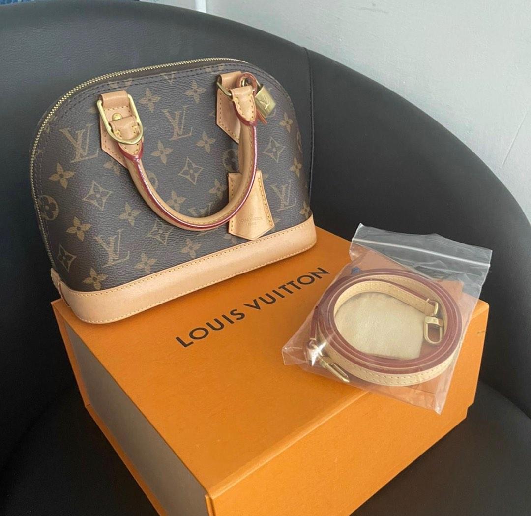 Louis Vuitton Alma BB World Tour, Luxury, Bags & Wallets on Carousell