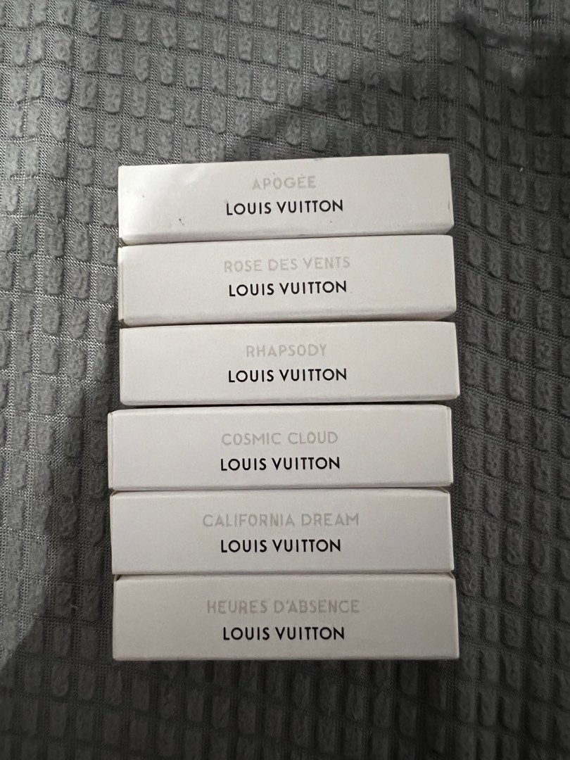 AUTHENTIC LV LOUIS VUITTON Perfume Samples - 2 ml, Beauty & Personal Care,  Fragrance & Deodorants on Carousell