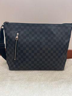 Louis Vuitton Damier Graphite Coated Canvas Tadao PM Bag - Yoogi's Closet