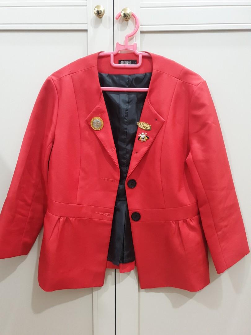 Mary kay red jacket 2025