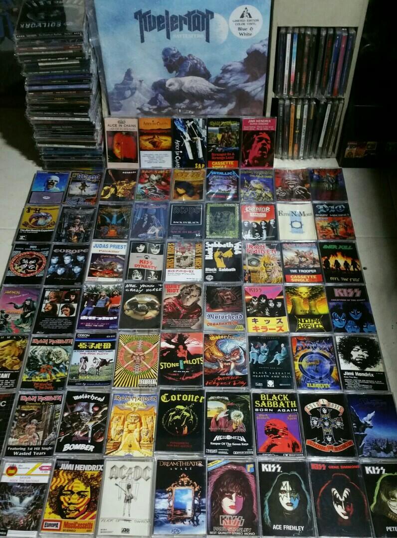Master cassette tape death metal, Hobbies & Toys, Music & Media, CDs