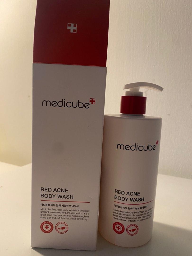 Medicube red acne body wash, Beauty & Personal Care, Bath & Body, Body