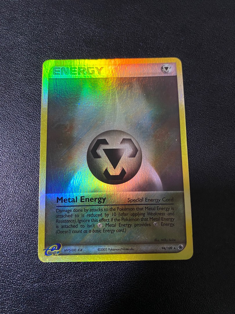 Metal Energy Reverse Holo 94/109 Pokmon Pokemon Card TCG Ex Ruby Sapphire, Hobbies & Toys, Memorabilia & Collectibles, Vintage Collectibles on Carousell Metal Energy Reverse Holo 94/109 Pokmon Pokemon Card TCG Ex Ruby Sapphire, Hobbies & Toys, Memorabilia & Collectibles, Vintage Collectibles on Carousell